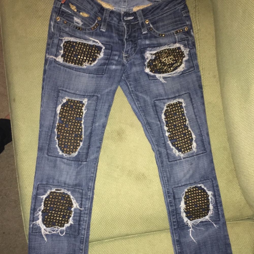 Robin’s Jean Studded Gypsy Jeans
